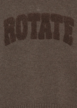 Salita crewneck sweater Cocoa Brown ROTATE